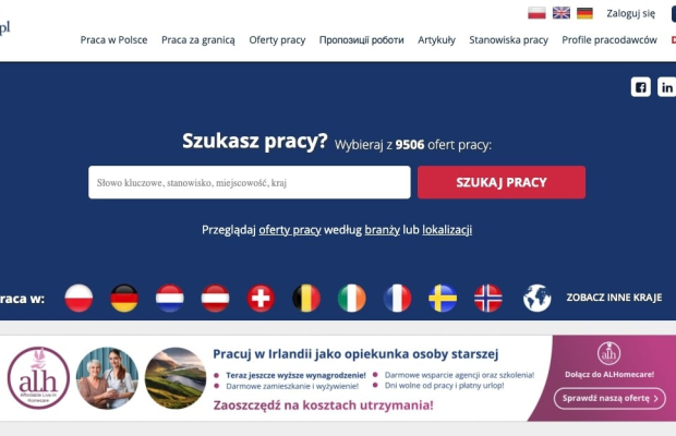 Praca dla par Holandia