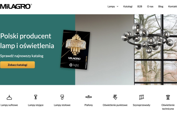 Producent plafonów MiLAGRO