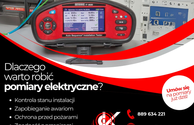 Kijek Łukasz - pomiary i usługi elektryczne
