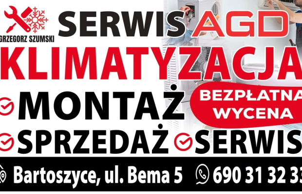 Klimatyzacja - Serwis AGD Grzegorz Szumski