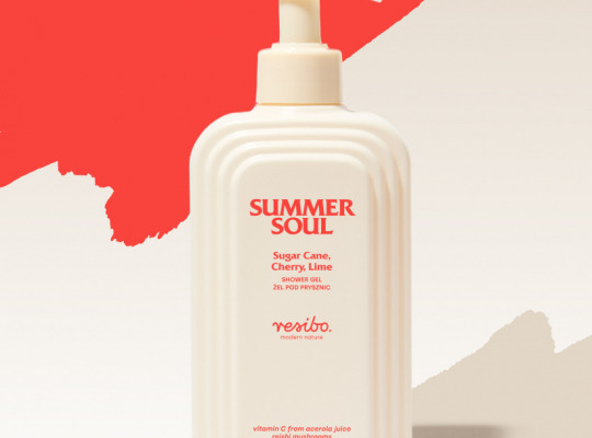 Summer Soul Resibo - Żel pod prysznic trzcina cukrowa, wiśnia, limonka