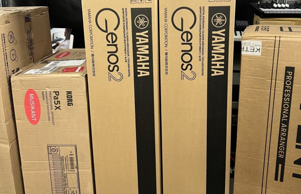 Korg Pa5X, Korg Pa4X, Korg Pa4X MG2 Edition , Korg PA-1000 MG Edition, Korg PA-1000, Yamaha Genos2 76-key, Yamaha Genos