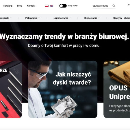 Niszczarki profesjonalne