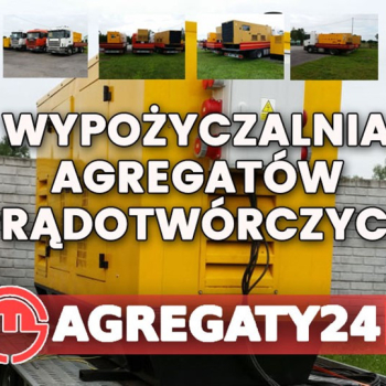 Agregat prądotwórczy wynajem, cała Polska