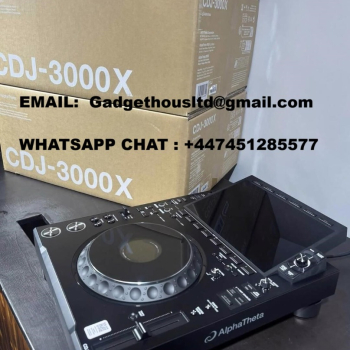 AlphaTheta CDJ-3000X, Pioneer CDJ-3000, Pioneer DJM-A9, DJM-V10, AlphaTheta Euphonia, Pioneer CDJ-2000NXS2, DJM-900NXS2